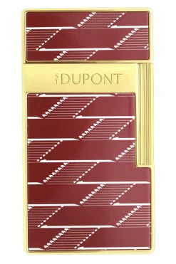 S.T. Dupont Feuerzeug Biggy Monogram 1872 Rot 025078B