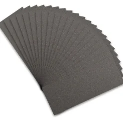 Stebruam Profi Schleifpapier Set, 21 Stück, 400 Körnung, Nass und Trocken für