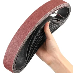 Stebruam Schleifband 40x760 mm, Körnung 150, 12 Stück