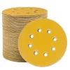 Stebruam 100 Stück Schleifpapier 125mm Klett 120 Körnung für Exzenterschleifer
