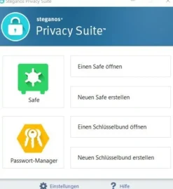 Steganos Privacy Suite (2026) / 5 Geräte / 1 Jahr / (PKC)