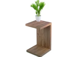 STEMA Seyfried Beistelltisch Chris - Couchtisch 60x37x36 Keine Montage fest verleimt