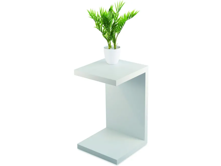 STEMA Seyfried Beistelltisch Chris - Couchtisch 60x37x36 Keine Montage fest verleimt