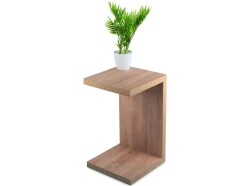 STEMA Seyfried Beistelltisch Chris - Couchtisch 60x37x36 Keine Montage fest verleimt