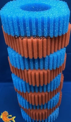 Steppan Filterschwamm Set passend für Oase Filtoclear 16000, 4 x Blau 3 x Rot Filter