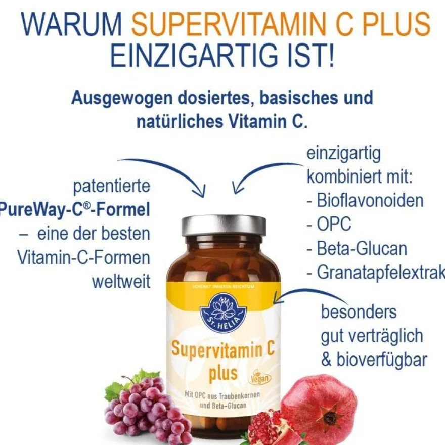St. Helia SuperVitamin C plus OPC, 120 Kapseln