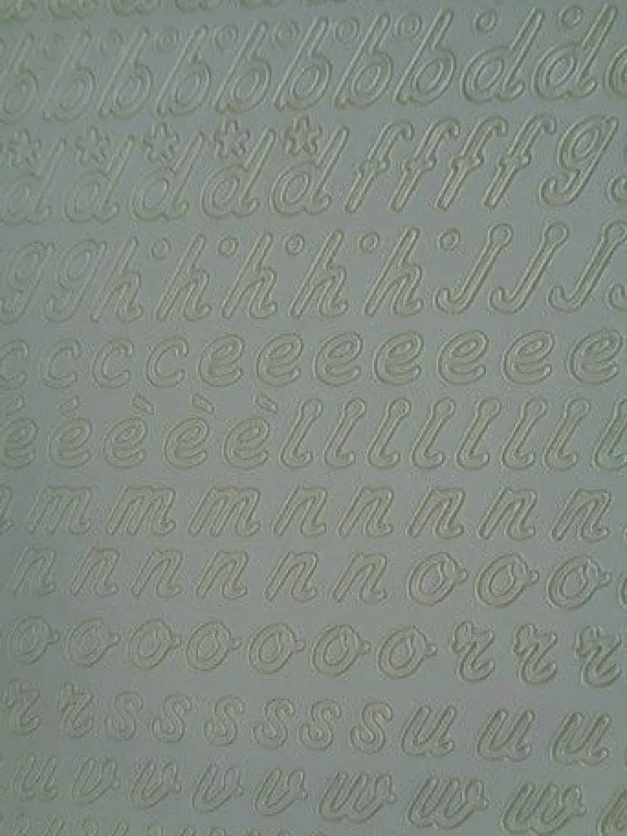Stickerbogen Buchstaben Alphabet ABC ---Auswahl---