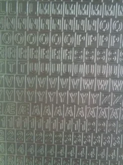 Stickerbogen Buchstaben Alphabet ABC ---Auswahl---