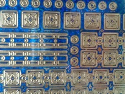 Stickerbogen Ecken Bordüren Hologramm Holographic Glitter Glimmer --- Auswahl ---