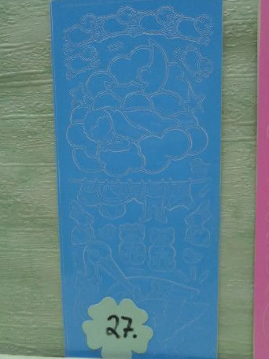 Stickerbogen Motive Baby Geburt Taufe --- Auswahl ---