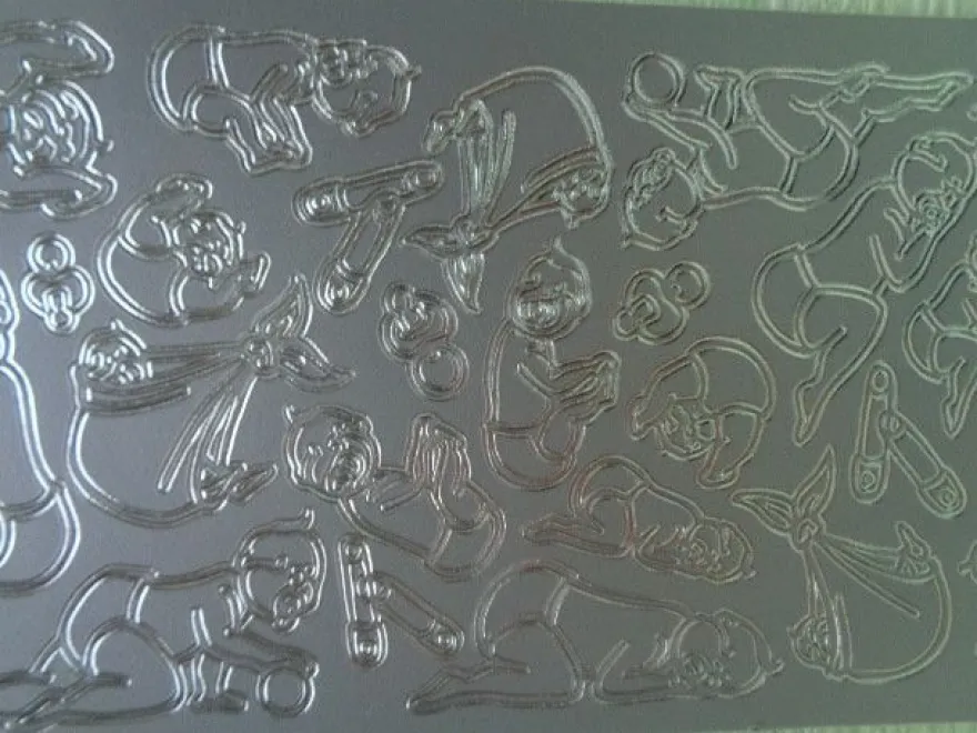 Stickerbogen Motive Baby Geburt Taufe --- Auswahl ---
