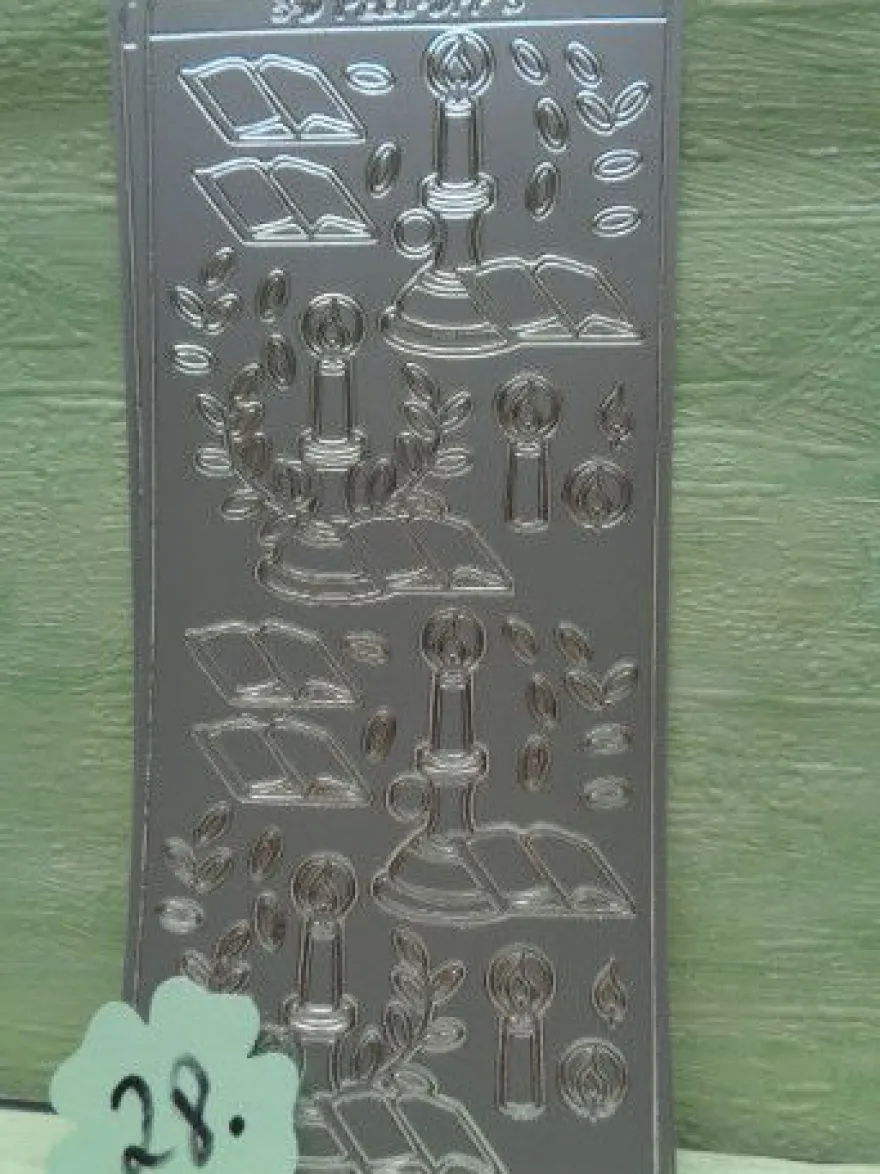 Stickerbogen Motive Glaube Religion Christlich Kreuz Sakrament Menora ..... uvm