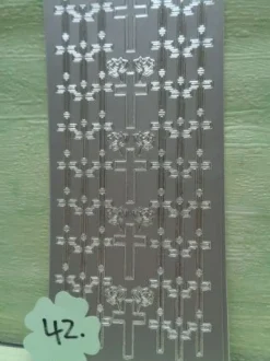 Stickerbogen Motive Glaube Religion Christlich Kreuz Sakrament Menora ..... uvm
