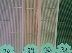Stickerbogen schmale lange & kurze Bordüren JeJe 536 --- Auswahl ---