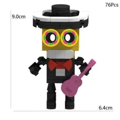 7Stk BRAWL STARS Figuren Spielzeug Baustein Spike Colt Leon Shelly Crow Geschenk