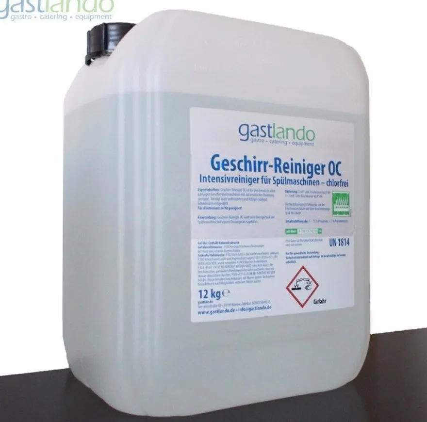 1 Stk Geschirrreiniger Schmutzlöser Premium Gläserspülmaschine 12kg