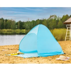 Strandzelt Strandmuschel Urlaubsreisen Sofort Aufklappbares 160x150x115cm