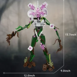 Stranger Things Demog Bausteine Spielzeug Orchideen Monster Block Ornamente Puzzle