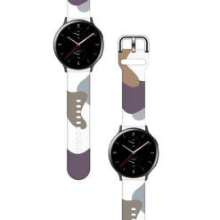 Strap Moro Ersatzarmband kompatibel mit Samsung Galaxy Watch 46mm Armband Armband