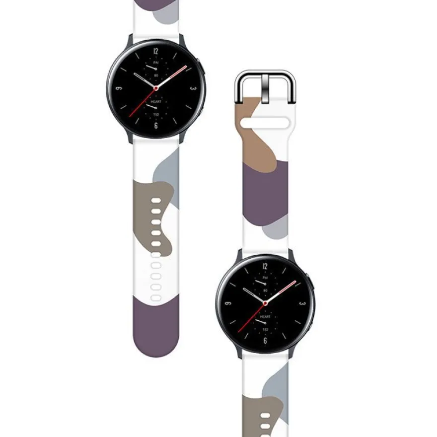 Strap Moro Ersatzarmband kompatibel mit Samsung Galaxy Watch 46mm Armband Armband