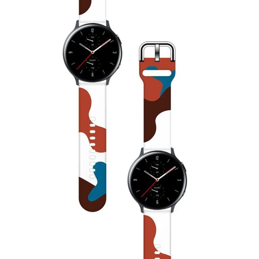 Strap Moro Ersatzarmband kompatibel mit Samsung Galaxy Watch 46mm Armband Armband