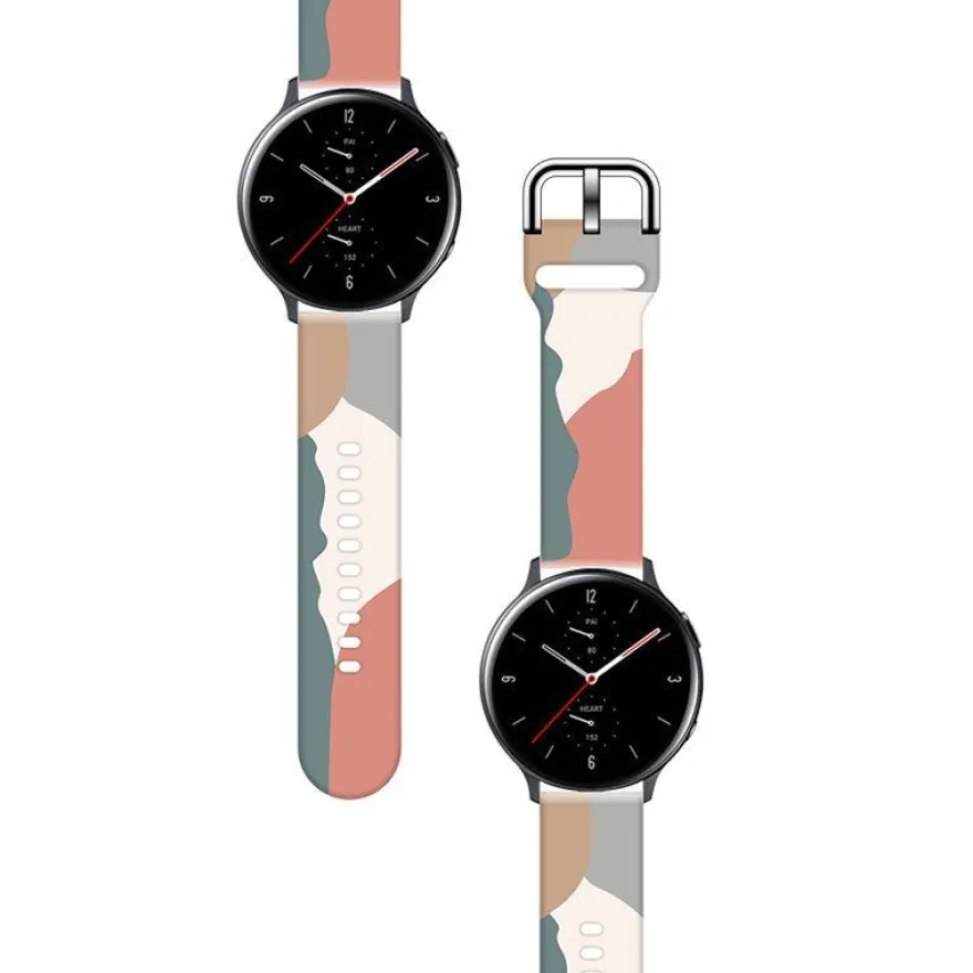 Strap Moro Ersatzarmband kompatibel mit Samsung Galaxy Watch 46mm Armband Armband