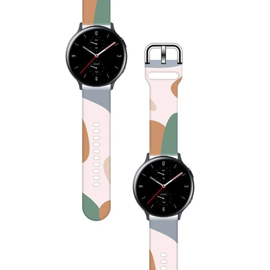 Strap Moro Ersatzarmband kompatibel mit Samsung Galaxy Watch 46mm Armband Armband