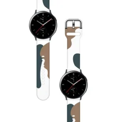 Strap Moro Ersatzarmband kompatibel mit Samsung Galaxy Watch 46mm Armband Armband