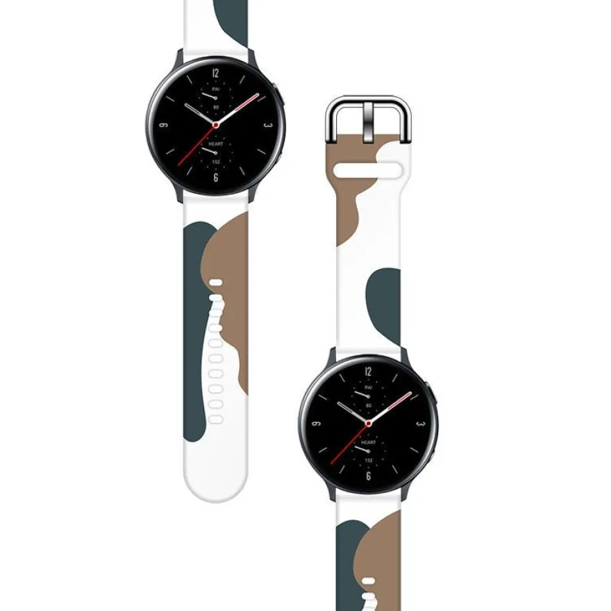 Strap Moro Ersatzarmband kompatibel mit Samsung Galaxy Watch 46mm Armband Armband