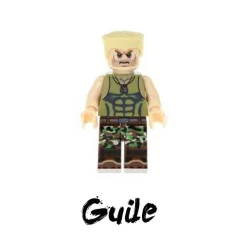 Streetfighter Street fighter V Bausteine Guile ChunLi Vega Bison Cobi LxxO kompatibel