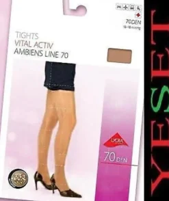 Stützstrumpfhose Strumpfhose 70den AT Kompression 15-18