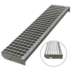 10 Stufen Stahltreppe STATIK Breite 60 - 120 cm, Geschosshöhe 150 - 200 cm