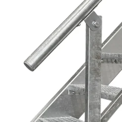 10 Stufen Stahltreppe STATIK Breite 60 - 120 cm, Geschosshöhe 150 - 200 cm