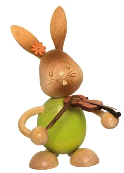 STUPSI HASE | Kuhnert Osterhase Sammelfigur Holzhase Echt Erzgebirge Holzkunst