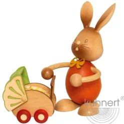 STUPSI HASE | Kuhnert Osterhase Sammelfigur Holzhase Echt Erzgebirge Holzkunst