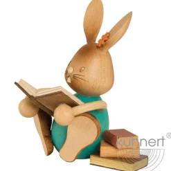 STUPSI HASE | Kuhnert Osterhase Sammelfigur Holzhase Echt Erzgebirge Holzkunst