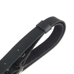 Subblime Leder-Kettengürtel Harness schwarz, eine Größe