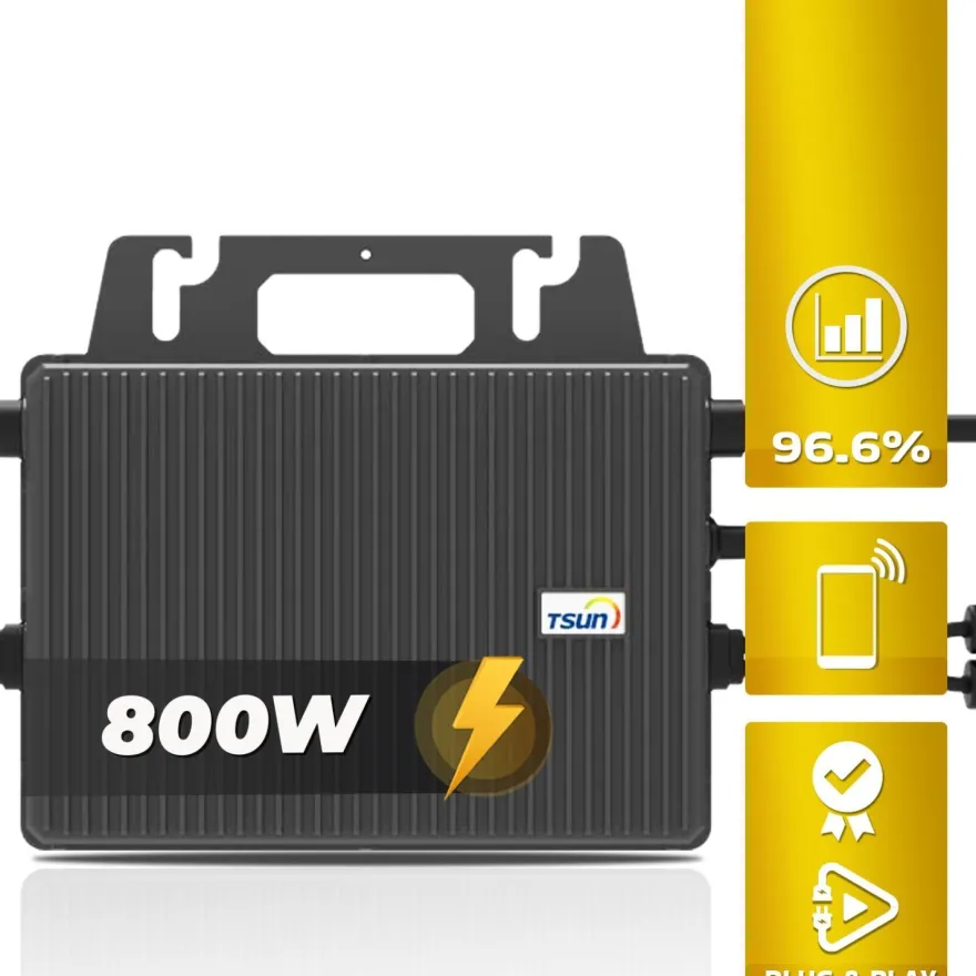 SUNNIVA® Balkonkraftwerk max 920W/800W mit TSUN Wechselrichter Solaranlage