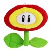 Super Mario Feuerblume Blume Plüsch Figur Stofftier Kuscheltier 18 cm NEU