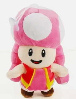 Super Mario Toadette Plüsch Figur Stofftier Kuscheltier 18 cm NEU
