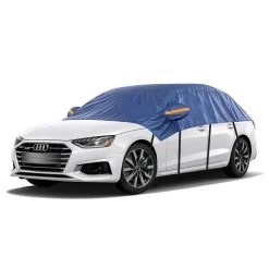Svnqney Halbgarage Autoabdeckung für Audi A4 (2010-2024) - 10 Schichten