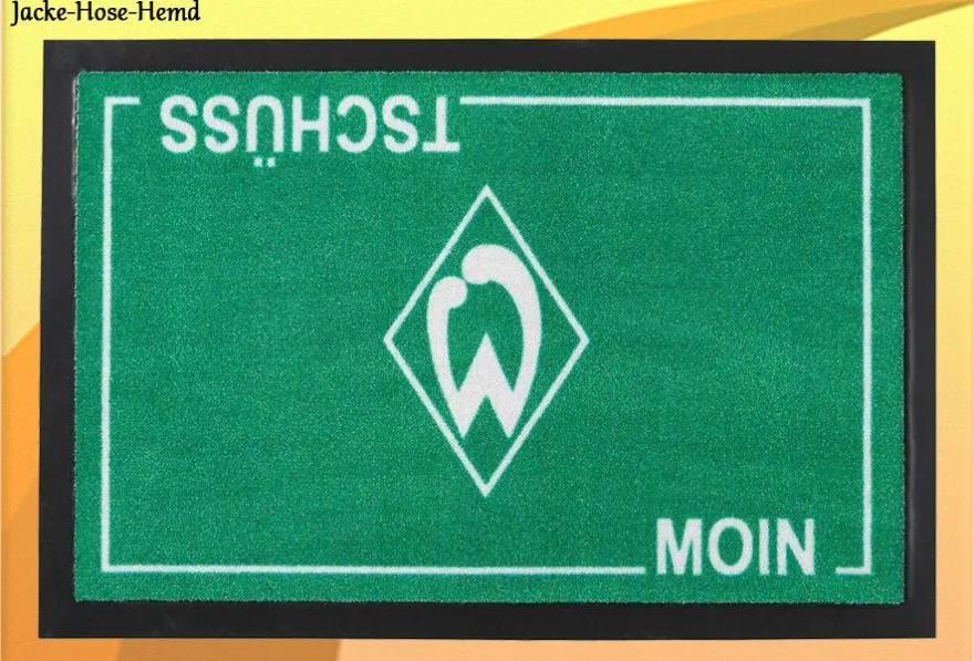 SV Werder Bremen Matte Fussmatte Fußmatte Fußabtreter Schmutzmatte Gr. 40x60cm