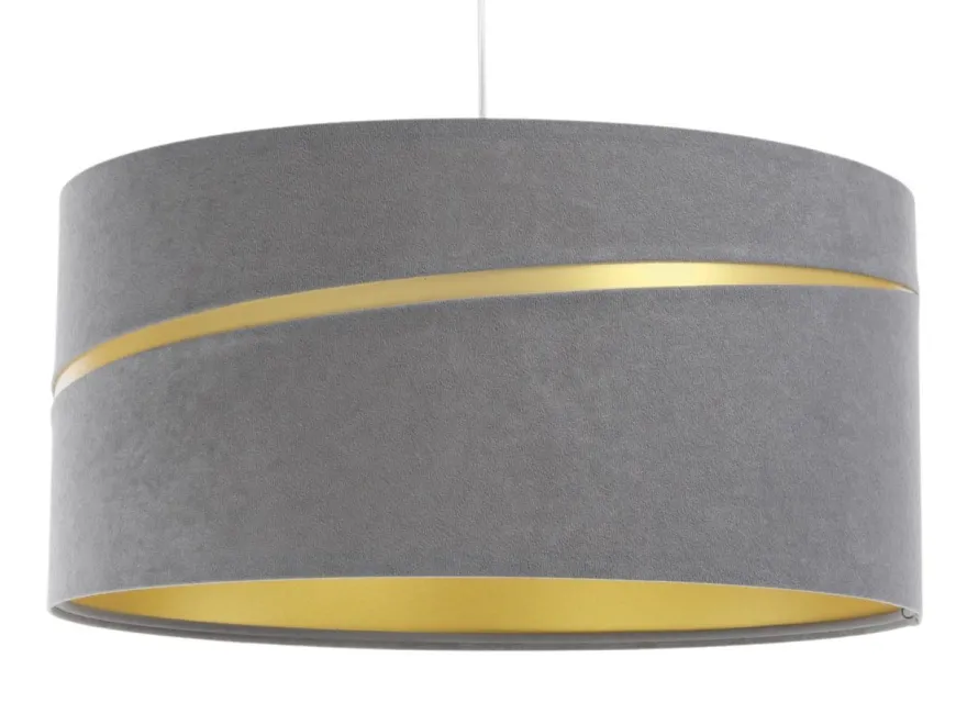 Swing Hängeleuchte Kunststoff Schwarz Grau, Gold Version 2 30cm