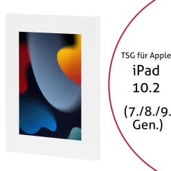 TabLines TSG069W Tablet Schutzgehäuse für Apple iPad 10.2 (7./8./9. Gen.), weiß