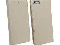 Tasche Apple iPhone 8 Plus Gold Handyhülle Schutzhülle Flip Case Cover Etui Hülle