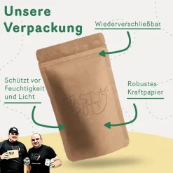 Tasty Pott Bio Dinkel gepufft & ungesüßt - verschiedene Größen im Beutel