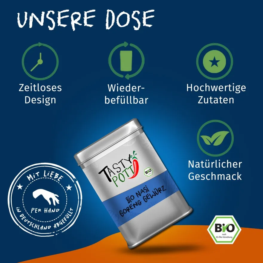 Tasty Pott Bio Nasi Goreng - im Beutel