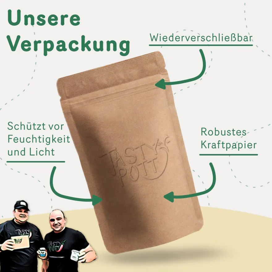 Tasty Pott Cashewkerne Curry geröstet und gesalzen - im Beutel