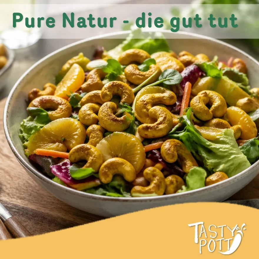 Tasty Pott Cashewkerne Curry geröstet und gesalzen - im Beutel
