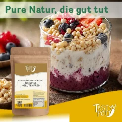 Tasty Pott Protein Soja Crispies mit 60% Eiweiß - im Beutel